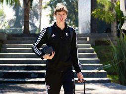 Germán Conti, una de las caras nuevas con los rojinegros, podría ver acción hoy en el Estadio Alfonso Lastras. ESPECIAL/Atlas FC