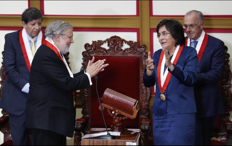 Ledesma juró en reemplazo de Ernesto Blume. EFE/P. Aguilar