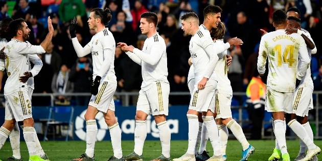 Con gran actuaci&oacute;n de Courtois, Real Madrid vence a Getafe