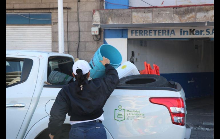 En un comunicado el Ayuntamiento informó que continuará la implementación de operativos que tienen como objetivo inhibir la presencia de “apartalugares” en distintos puntos del municipio. ESPECIAL/