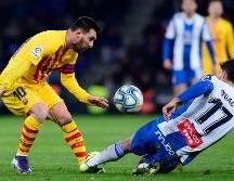 Messi no se pudo hacer presente en el marcador. AFP / P. Barrena