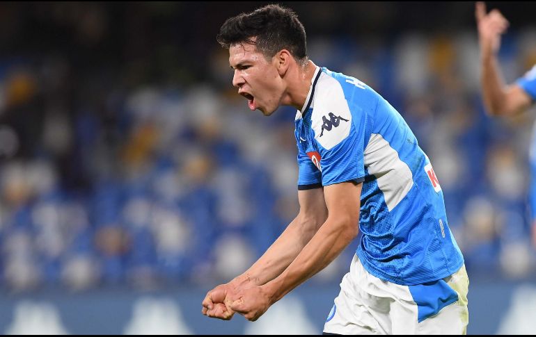 Hirving Lozano se convirtió en el fichaje más caro en la historia del Napoli, con una cantidad de 42 millones de euros desde el PSV. TWITTER / @sscnapoliES