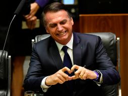 Bolsonaro acusa a la fiscalía de Rio de Janeiro de filtrar a la prensa informaciones sobre los casos en los que sus hijos están involucrados. AFP / ARCHIVO