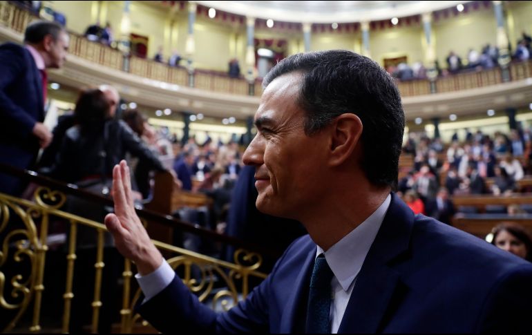 En la segunda ronda sólo se necesita mayoría simple para que Pedro Sánchez obtenga la reelección. AP / M. Fernández
