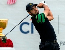 El golfista mexicano Abraham Ancer, ganador del Emirates Australian Open 2018. AFP / ARCHIVO