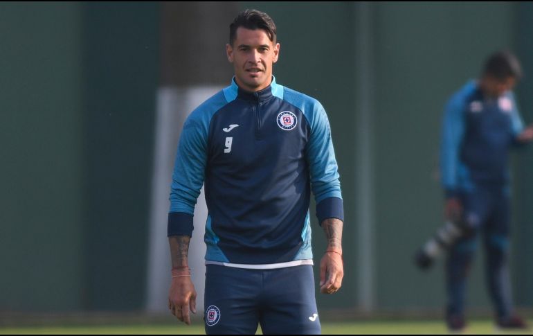 El 9 celeste se lastimó en el último duelo de preparación, el sábado contra el Toluca. IMAGO7 / ARCHIVO