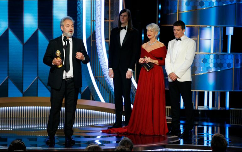 Tras recibir el premio, Mendes reconoció a Scorsese como el mejor director de todo el mundo. AP / P. Drinkwater