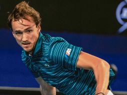 Daniil Medvedev fue uno de los tenistas rusos que mantuvo a raya a sus contrincantes estadounidenses en acciones de la ATP Cup. T. ASHBY