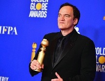 Mejor película (comedia o musical). “Once Upon a Time in... Hollywood” ganó tres de cinco nominaciones. En la imagen, Quentin Tarantino al recibir también el Globo por Mejor guion. AFP/F. Brown