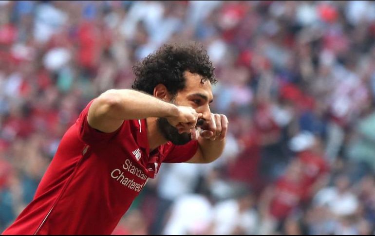 El egipcio Salah y el senegalés Mané, elementos del Liverpool, concluyeron un 2019 de ensueño al consagrarse monarcas de la Champions League y del Mundial de Clubes de la FIFA con el conjunto Red. EFE / ARCHIVO
