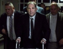 Harvey Weinstein, de 67 años, acudió este lunes al tribunal de Manhattan, Nueva York, en el que será juzgado durante los próximos dos meses. GETTY IMAGES