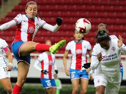 Kistal Soto puso en ventaja a las Chivas al minuto 47, mas la Máquina consiguió el empate. IMAGO7/F. Meza