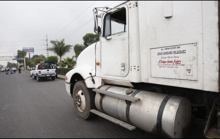 El robo a transporte de carga es un delito federal desde 2017. EL INFORMADOR/Archivo