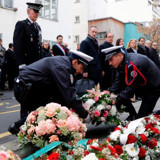  Cinco años después, Francia recuerda a las víctimas de Charlie Hebdo