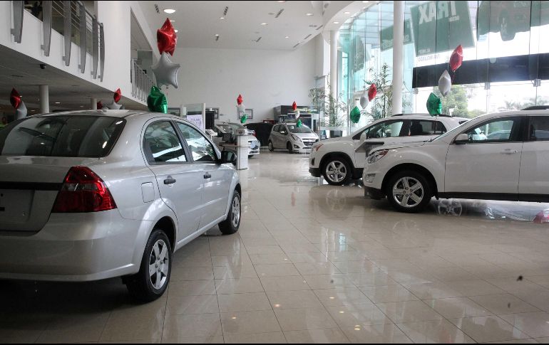 La venta de vehículos en México registró tres años consecutivos a la baja. EL INFORMADOR/ ARCHIVO