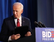 Joe Biden es uno de los políticos que suenan con más fuerza rumbo a las elecciones presidenciales de Estados Unidos. AFP/S. Platt