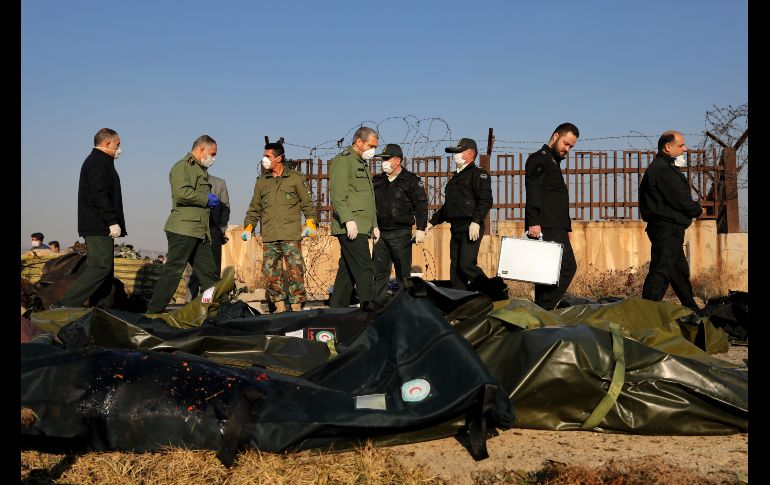 El accidente causó la muerte de los 176 pasajeros y tripulantes que viajaban a bordo del aparato de la aerolínea Ukraine International Airlines (UIA). AP/E. Noroozi