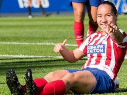La delantera mexicana se está preparando junto al Atlético de Madrid para afrontar el segundo semestre de la temporada futbolística. TWITTER / @CharlynCorral
