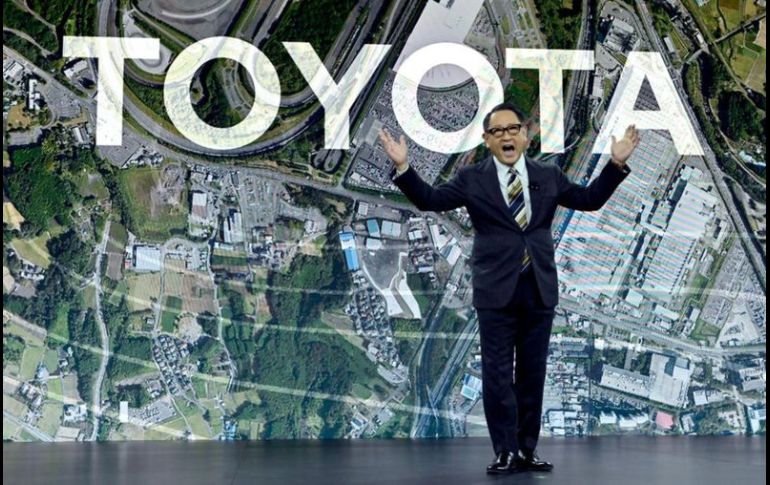 El presidente de Toyota, Akio Toyoda, hizo el anuncio durante la feria CES 2020 que se celebra en Las Vegas. GETTY IMAGES
