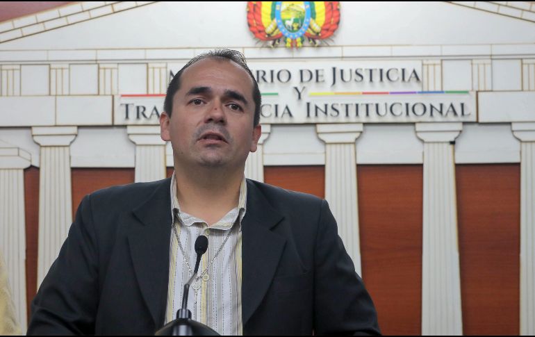 Mathías Kutsch, director de Lucha contra la Corrupción del Ministerio de Justicia. EFE/M. Alipaz