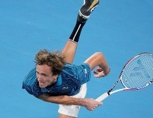 Daniil Medvedev se hizo con el punto definitivo que permitió a Rusia asegurar el pase ante Diego Schwartzman. EFE / M. Evans