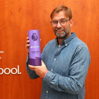 Klopp iguala a Guardiola con su séptimo premio a mejor entrenador del mes