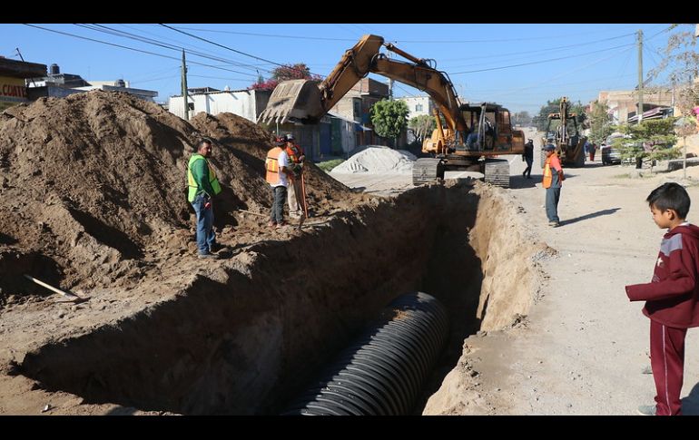 Invierten 22 MDP en obra pluvial de colonia Arroyo de las Flores, Tlaquepaque
