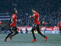 Festejo tras el tanto de Camilo da Silva. IMAGO7