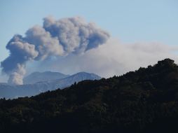 Esta fue la primera erupción en la isla desde el 2 de febrero del 2019. AFP / ARCHIVO