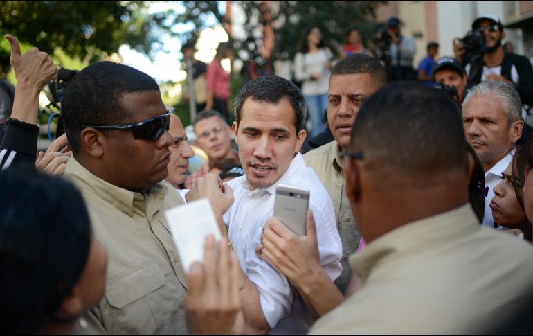 Guaidó anunció en septiembre pasado su retirada del proceso de negociación auspiciado por Noruega,. AP/M Delacroix