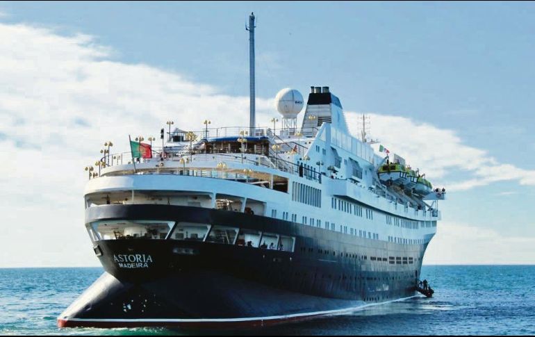 Astoria. Este crucero se estima dejará una derrama económica de 190 millones de pesos. ESPECIAL / Visit Sonora