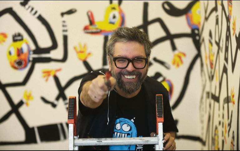 Liniers. El ilustrador argentino dejó su huella en el Conjunto Santander de Artes Escénicas, en el marco de la FIL 2019. EL INFORMADOR / F. Atilano