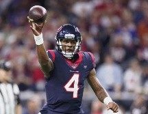 Peligroso. Deshaun Watson y los Texans ya derrotaron a los Chiefs en octubre pasado. AFP• C. Petersen