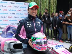 Sergio Pérez extendió su vínculo con el Racing Point hasta 2022. NTX / ARCHIVO