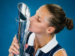 Multicampeona. Karolina Pliskova ha ganado en Brisbane en 2017, 2019 y ayer. AFP / P. Hamilton
