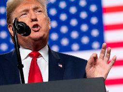 Señalan que la demanda será presentada mientras Trump siga en el poder y después de que lo deje. AFP/S. Loeb