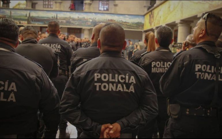 El alcalde indica que además de esta circunstancia, la homologación salarial de los policías de Tonalá debe ser a la par de la mejora en los servicios de seguridad pública. TWITTER / @JAntonioTonala