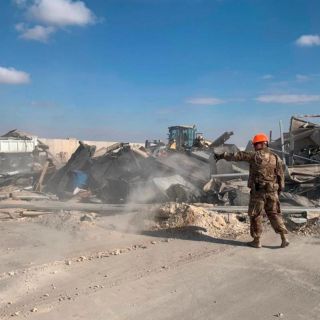 Cohetes impactan cerca de base iraquí con tropas de EU