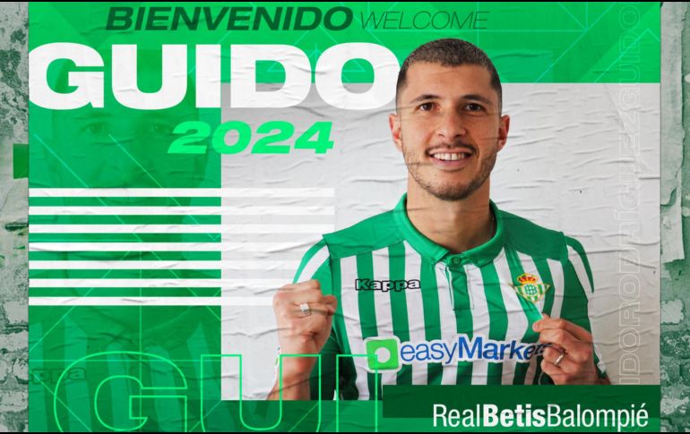 Rodríguez, de 25 años y seleccionado argentino, acordó hace unos días los términos de su contrato con el Betis, que lo incorpora para lo que resta de temporada y hasta junio de 2024. TWITTER / @RealBetis