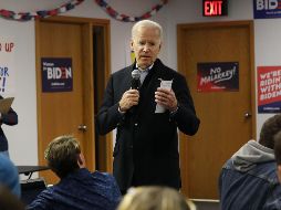 Joe Biden se posiciona para ser el rival de Donald Trump en estas próximas elecciones. AFP/S. Platt