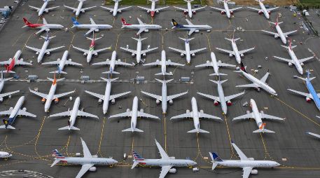 La suspensión de sus aviones 737 MAX le costó a Aeroméxico la cima de la industria aérea nacional. AFP/Archivo