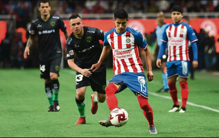 Debut. Antuna sumó 22 minutos en su presentación con el Guadalajara, en el partido del fin de semana pasado ante Juárez. IMAGO7