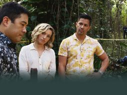 Escena. La actriz Perdita Weeks (al centro), en su papel como Juliet Higgins. CORTESÍA