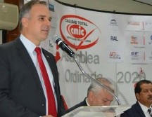 Carlos del Río Madrigal, sustituye a Luis Méndez Jaled, quien presidió CMIC desde 2017 hasta el día de hoy. TWITTER / @JorgeVelazco