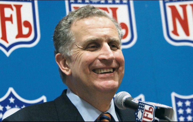 Revolucionario. Entre 1989 y 2006, cuando fue comisionado de la NFL, Paul Tagliabue logró la expansión a 32 equipos y multiplicó los ingresos a las arcas de la Liga. AP