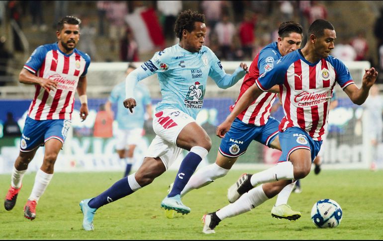 Gilberto Sepúlveda. Partidos de Liga MX con Chivas, 11. Debut, Jornada 8, Apertura 2019 (Cruz Azul 1-1 Chivas).
