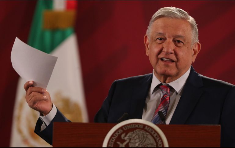 López Obrador refirió que ya hay 13 Estados que decidieron adherirse al Insabi. EFE / M. Guzmán