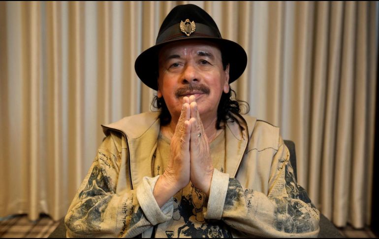 Carlos Santana ha pasado años luchando por la legalización del cannabis. EFE / ARCHIVO