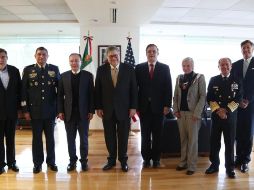En la reunión de seguimiento de autoridades mexicanas con el el fiscal William Bar se abordaron temas de seguridad. ESPECIAL/SRE