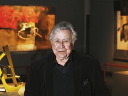 Manuel Felguérez. El artista, reconocido por su labor en el mundo del arte.  CORTESÍA